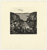 Artist: Shead, Garry. | Title: Bundeena | Date: 1991-94 | Technique: etching and aquatint printed in black ink, from one plate | Copyright: © Garry Shead