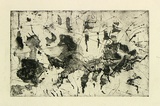 Artist: Allen, Joyce. | Title: Archipelago. | Date: 1962? | Technique: etching, aquatint printed from one  plate