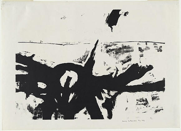 Artist: b'Salkauskas, Henry.' | Title: b'Serigraph.' | Date: 1963 | Technique: b'screenprint, printed in black ink, from one screen' | Copyright: b'\xc2\xa9 Eva Kubbos' Artist: b'Salkauskas, Henry.' | Title: b'Serigraph.' | Date: 1963 | Technique: b'screenprint, printed in black ink, from one screen' | Copyright: b'\xc2\xa9 Eva Kubbos'