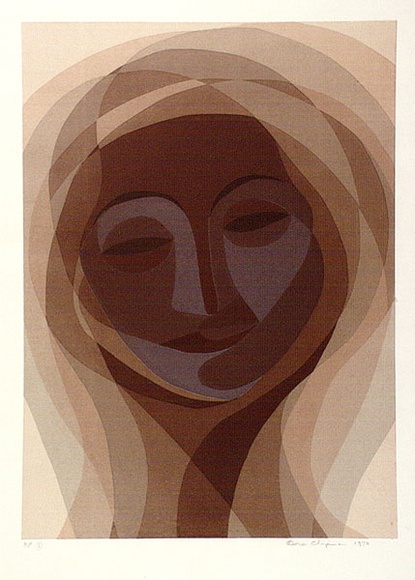 Artist: b'Chapman, Dora.' | Title: b'not titled.' | Date: 1970 | Technique: b'screenprint, printed in colour, from multiple stencils' | Copyright: b'\xc2\xa9 Dora Chapman, Licensed by VISCOPY, Australia' Artist: b'Chapman, Dora.' | Title: b'not titled.' | Date: 1970 | Technique: b'screenprint, printed in colour, from multiple stencils' | Copyright: b'\xc2\xa9 Dora Chapman, Licensed by VISCOPY, Australia'