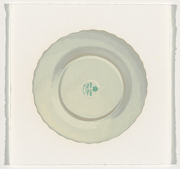 Title: b'Broken inheritance (ten things mum told me) 7 [recto]' | Date: 2008 | Technique: b'linocut, printed in colour by the reduction method, from one block'