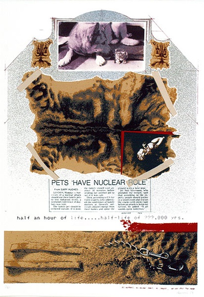 Artist: b'Newmarch, Ann.' | Title: b'as mothers, as animal lovers, as people, ...we can stop this pain' | Date: 1983 | Technique: b'screenprint, printed in colour, from multiple stencils' Artist: b'Newmarch, Ann.' | Title: b'as mothers, as animal lovers, as people, ...we can stop this pain' | Date: 1983 | Technique: b'screenprint, printed in colour, from multiple stencils'