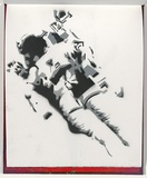 Title: Derailed | Date: 2003 | Technique: stencil, printed in black aerosol paint, from one stencil