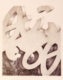 Artist: RICHARDSON, Berris | Title: Form II | Date: 1975 | Technique: lithograph, printed in colour, from two stones [or plates]