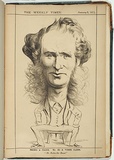 Title: A town clerk [Mr Edmund Gerald Fitzgibbon]. | Date: 9 January 1875 | Technique: lithograph, printed in colour, from multiple stones