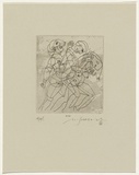Artist: SELLBACH, Udo | Title: not titled | Date: 1960-80 | Technique: etching