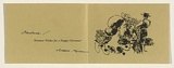 Title: Card: [Flamenco] | Date: c.1955 | Technique: lithograph, printed in black ink, from one stone