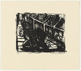 Artist: Blackman, Charles. | Title: Street games. | Date: 1984 | Technique: screenprint, printed in black ink, from one stencil