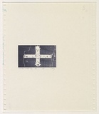 Artist: Kelly, William. | Title: Still life: Eureka flag | Date: 1981 | Technique: dot matrix print | Copyright: © William Kelly