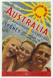 Title: Follow the sun 1938. Australia. 150th Anniversary celebrations, Sydney. | Date: 1937 | Technique: photo-lithograph, printed in colour, from multiple plates