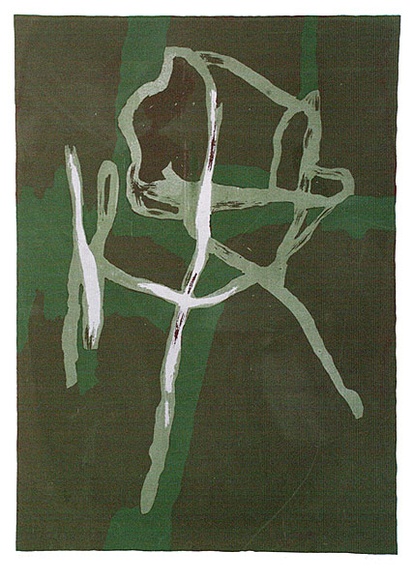 Artist: b'Green, Tom.' | Title: b'Dryad' | Date: 1965 | Technique: b'screenprint, printed in colour, from four stencils'