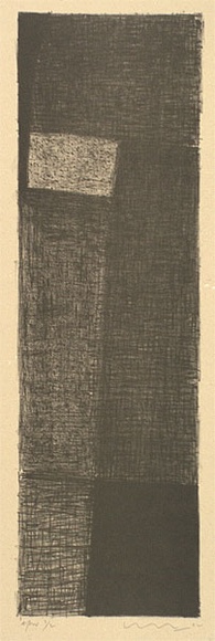 Artist: b'Lincoln, Kevin.' | Title: b'Night music 3' | Date: 2002, April | Technique: b'lithograph, printed in black ink, from one stone' Artist: b'Lincoln, Kevin.' | Title: b'Night music 3' | Date: 2002, April | Technique: b'lithograph, printed in black ink, from one stone'