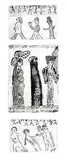 Artist: b'Shearer, Mitzi.' | Title: bThe worm's night out | Date: 1978 | Technique: b'etching, printed in black, with plate-tone, from three plates (three images)'