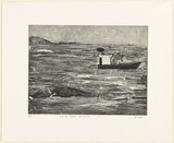 Title: Hill 60 lookout, Port Kembla | Date: 2006 | Technique: aquatint, printed in black ink, from one plate