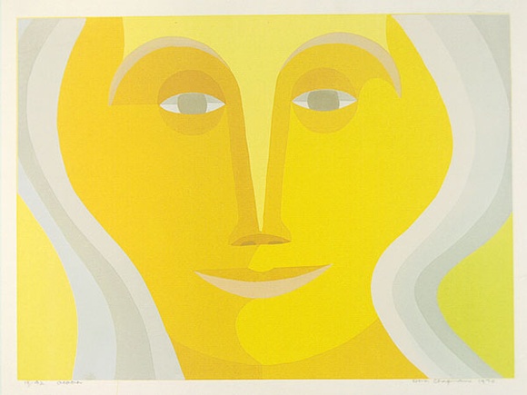 Artist: b'Chapman, Dora.' | Title: b'Acacia.' | Date: 1970 | Technique: b'screenprint, printed in colour, from multiple stencils' | Copyright: b'\xc2\xa9 Dora Chapman, Licensed by VISCOPY, Australia' Artist: b'Chapman, Dora.' | Title: b'Acacia.' | Date: 1970 | Technique: b'screenprint, printed in colour, from multiple stencils' | Copyright: b'\xc2\xa9 Dora Chapman, Licensed by VISCOPY, Australia'