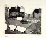 Artist: b'Moore, Mary.' | Title: b'Pick-A-Pocket, Circus, London' | Date: 1980 | Technique: b'aquatint, printed in black' | Copyright: b'\xc2\xa9 Mary Moore'