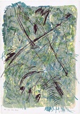 Artist: MEYER, Bill | Title: Bush study maroon | Date: 1987 | Technique: screenprint, printed in colour, from multiple screens | Copyright: © Bill Meyer