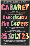 Artist: Black Banana Posters. | Title: Cabaret. | Date: 1988 | Technique: screenprint, printed in colour, from two stencils