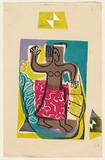 Artist: Brash, Barbara. | Title: <p>Native dancer</p> | Date: 1953 | Technique: screenprint, printed in colour, from five stencils