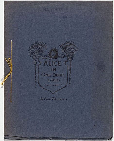 Artist: b'Collingridge, George.' | Title: b'Alice in one dear land..' | Date: 1922 | Technique: b'wood engravings, printed in black ink, each from one block; letterpress text' Artist: b'Collingridge, George.' | Title: b'Alice in one dear land..' | Date: 1922 | Technique: b'wood engravings, printed in black ink, each from one block; letterpress text'