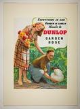 Artist: Burdett, Frank. | Title: Dunlop garden hose. | Date: 1947 | Technique: lithograph, printed in colour, from multiple stones [or plates]