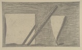 Artist: Lincoln, Kevin. | Title: Reflected flute | Date: 1992 | Technique: etching, printed in grey ink, from one plate