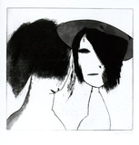 Artist: BALDESSIN, George | Title: The hat. | Date: 1967 | Technique: etching and aquatint, printed in black ink, from one plate