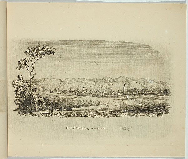 Part of Adelaide, from the N.W. (1845) by F.R. Nixon (1817–1860 ...